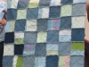 Judi Lux Rag Quilt from Jeans