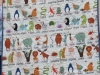 Judi Lux scrap quilt for baby - the back