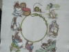 Betty Chestney Counted Cross-stitch Sampler for her Granddaughter