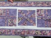 Sam Conlon Purple Table Runner close-up