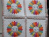 Pat Clark To Brighten Your Day Dresden with embroidery centers