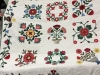 Jill Magarino-Applique quilt of large, individual blocks. All hand quilted
